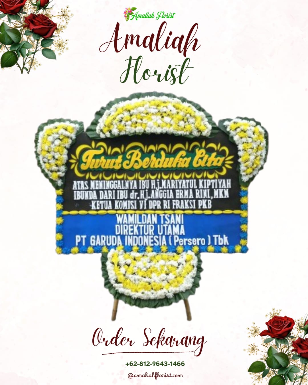 Papan Bunga Duka Bantarkawung
